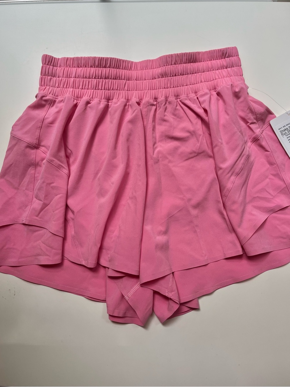 lululemon athletica Pink Layered Athletic Skort Shorts